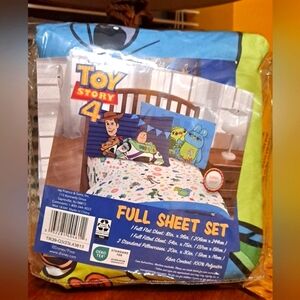 🙋🏻‍♂️Disney Pixar Toy Story 4 Full Sheets Set🧸